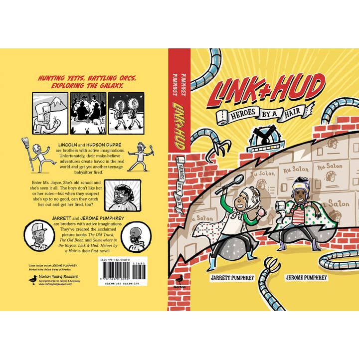W. W. Norton - Wholesale Book - Kids - Link + Hud: Heroes by a Hair:1