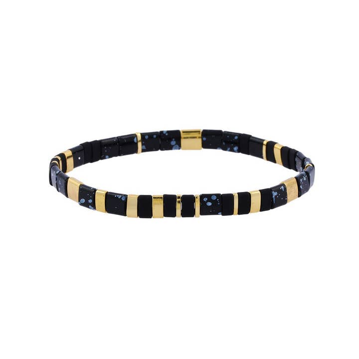 Mio Queena - Wholesale Beaded Bracelet - 5MM TILA Beads Beaded Elastic Bracelets - BJ