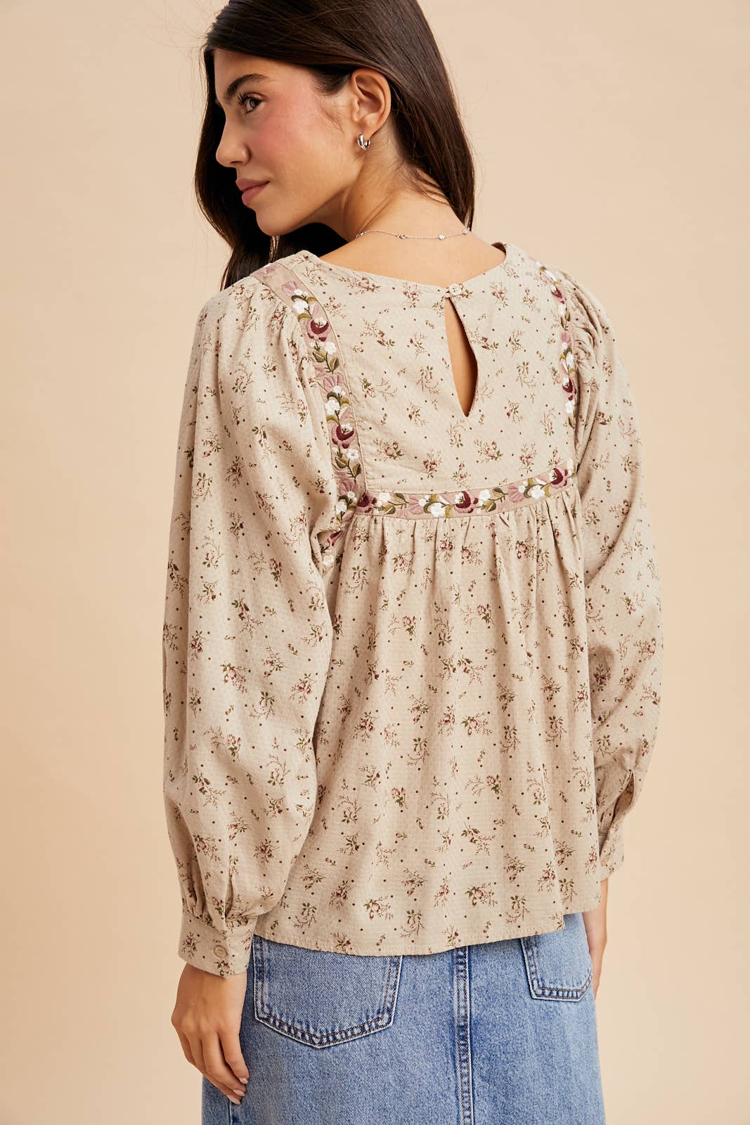 In Loom - Wholesale Blouse - Women's - FLORAL PRINT COTTON BLOUSE10