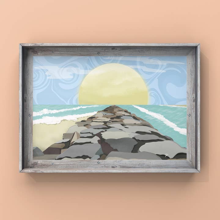 New England Scene | Jetty Views for wholesale by J.Alexis Designs