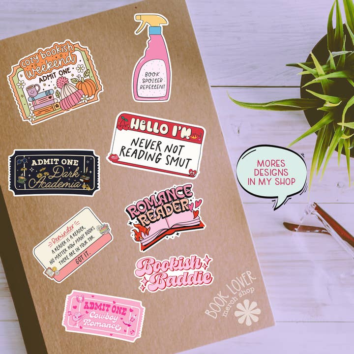 Book Lover Merch Shop - Wholesale Sticker - Les livres sont moins chers que les autocollants thérapeutiq2