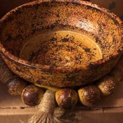 ClareVon Candles - Vendita all'ingrosso Portacandele - Candela rotonda con perline2