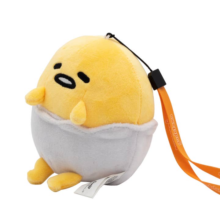 Petite peluche douce Shell Gudetama The Lazy Egg - Bandoulière pour la vente par American Hobbies & Merchandising