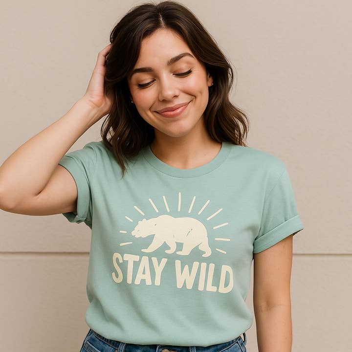 Stylish Graphic Bella Canvas Tee for wholesale by Soleinspire