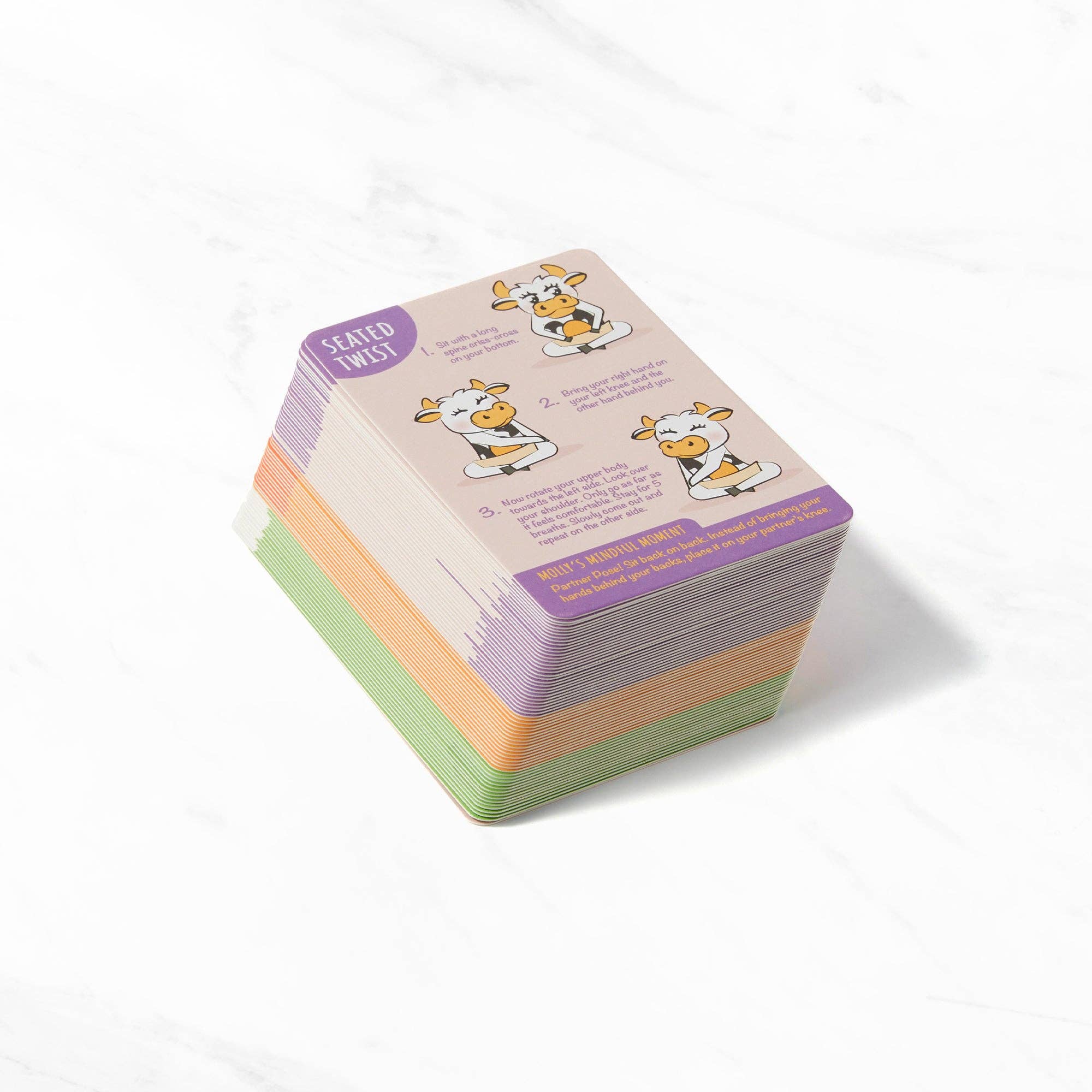 Myga - Wholesale Learning Cards - Kids & Baby - Myga Kids Yoga Cards – 52 Illustrated Yoga & Mindfulness3