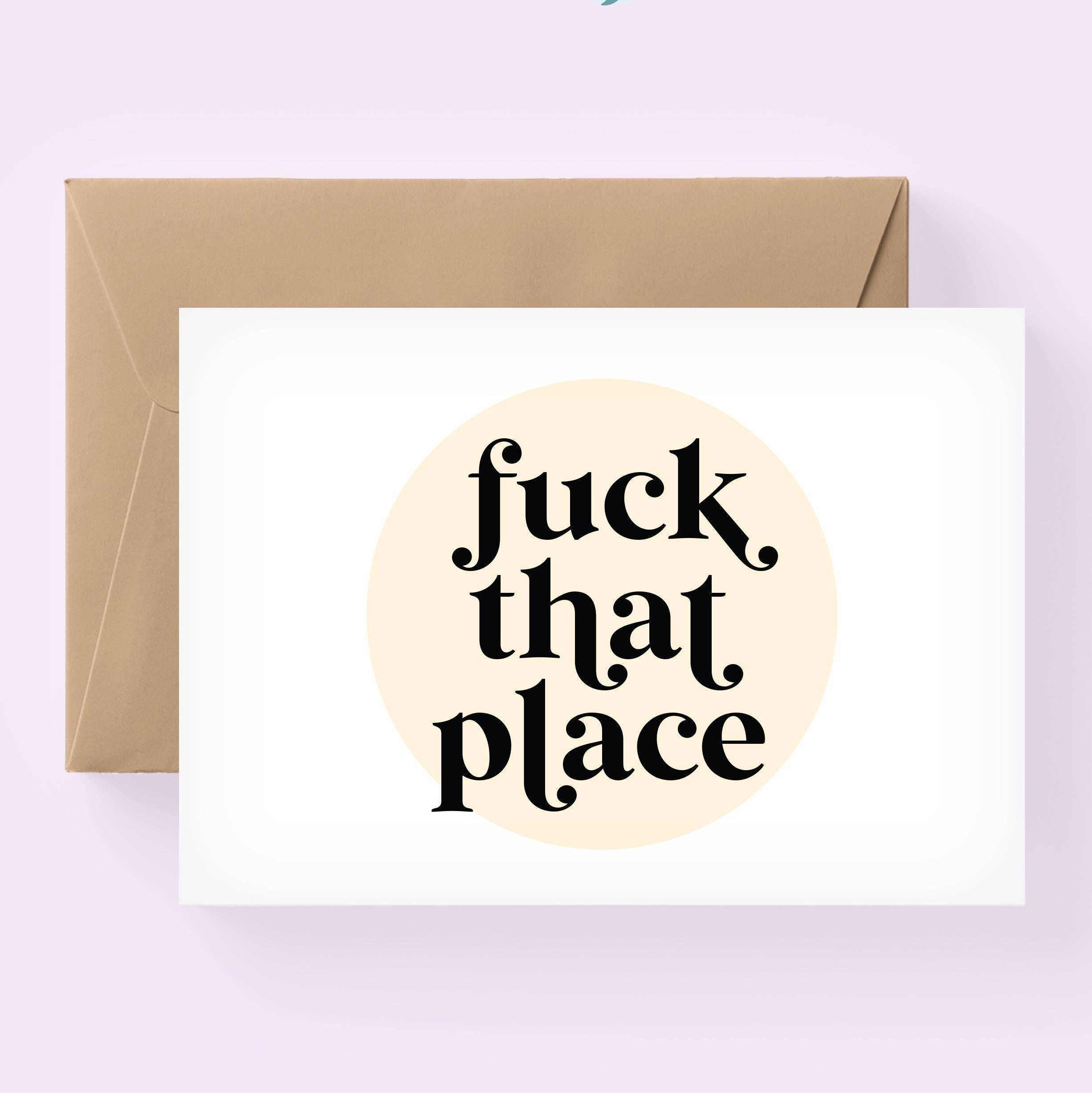 the adventure corner - Venta al por mayor Tarjetas de felicitación - Tarjeta F*Ck That Place, Felicidades por dejar de fumar, Felicidades por tu tarjeta de jubilación/SKU: Ffollie521