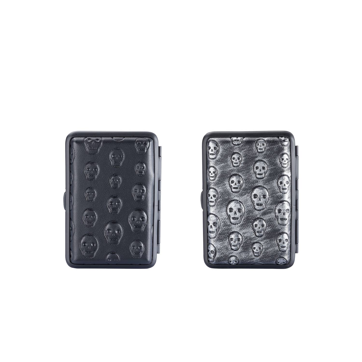 Champ by Polyflame - Wholesale Cigarette Case - Engraved skull cigarette case x123