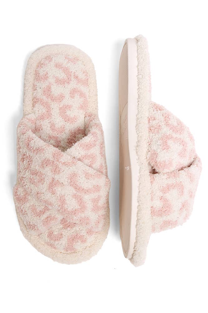 Hana - Wholesale Slippers - Women's - Leopard criss-cross slippers16