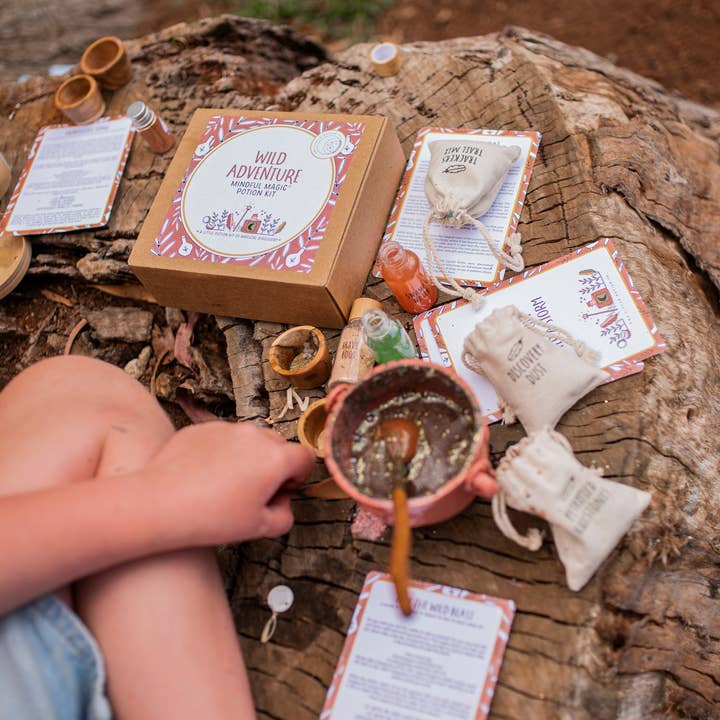 The Little Potion Co - Vente Kit de bricolage – enfant - Aventure Sauvage - Kit de Potion de Pleine Conscience9