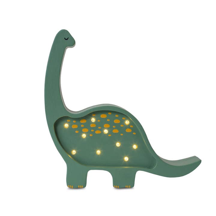 Little Lights Mini Dino Lamp for wholesale by Little Lights