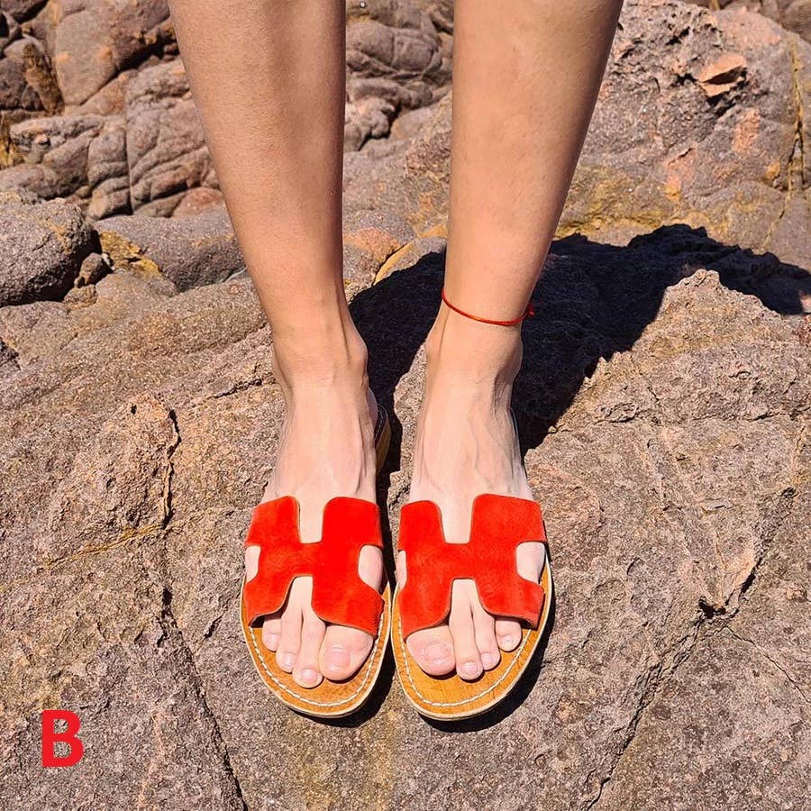 DarKech - Venta al por mayor Sandalias - Mujer - Sandalias de cuero para mujer, hechas a mano en Marruecos1