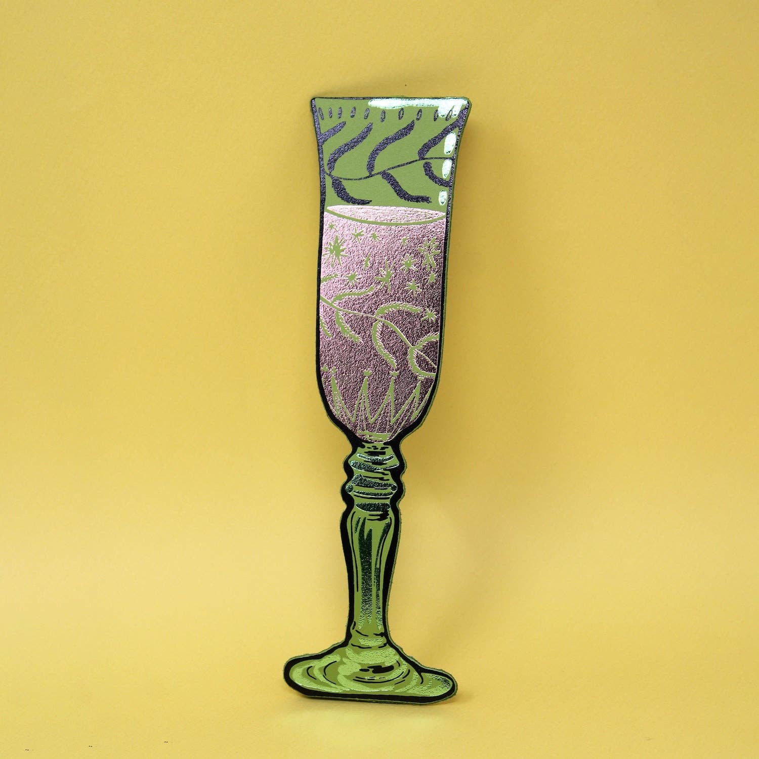Ark Colour Design - Wholesale Bookmark - Wine Glass Bookmark1