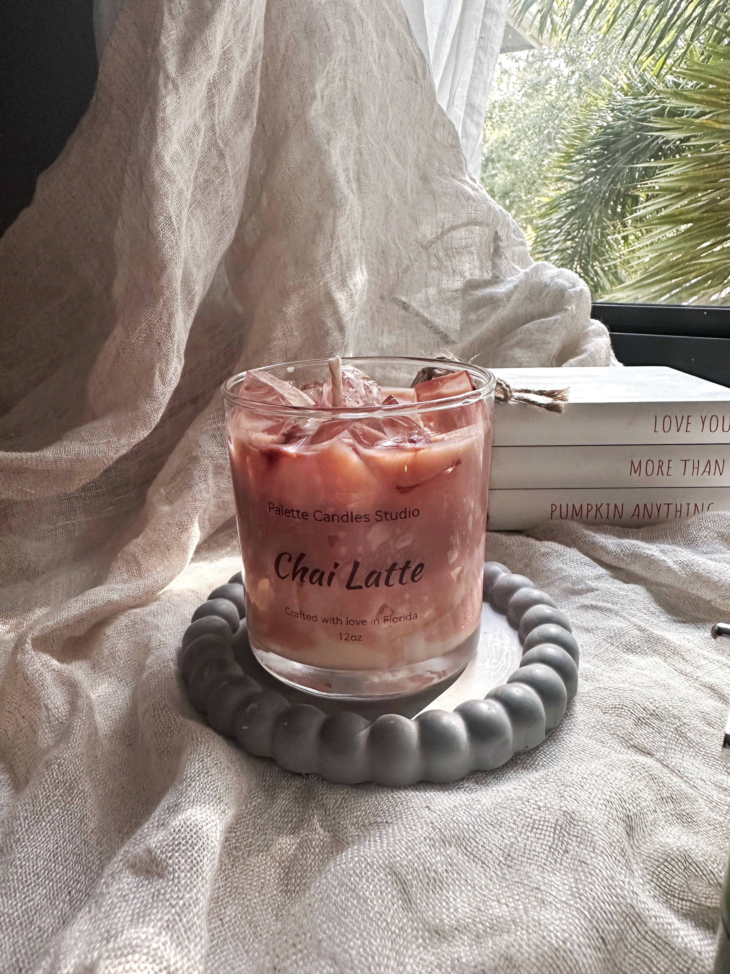 Palette Candles - Vente Bougie en bocal - Bougie à café glacé au latte3