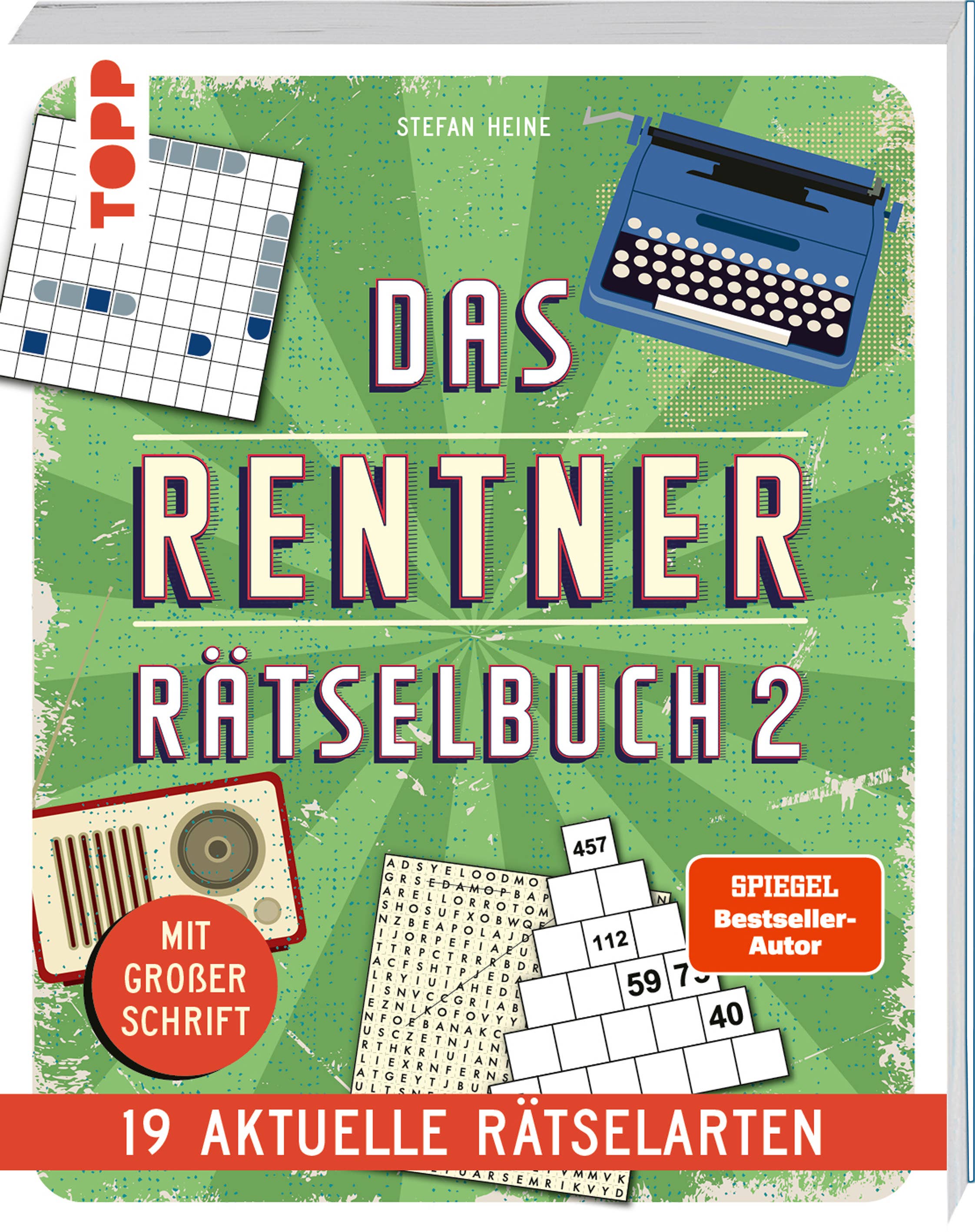 frechverlag TOPP & BusseSeewald - Wholesale Puzzle - Adult - The pensioner puzzle book 2-19 Current puzzle types0