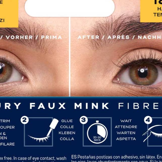 Beauty Goddess - Wholesale False/fake eyelashes - Eylure Faux Mink Lashes Emerald2