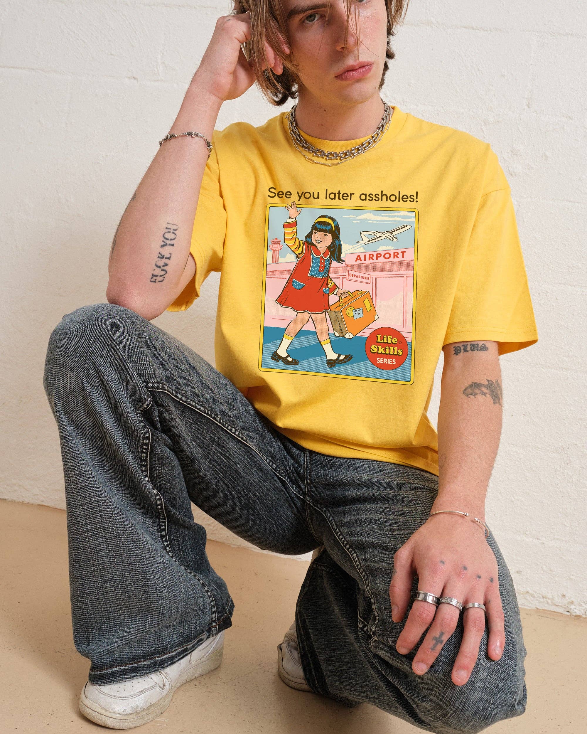 Threadheads - Vendita all'ingrosso Maglietta serigrafata - Donna - Maglietta See You Later Assholes4