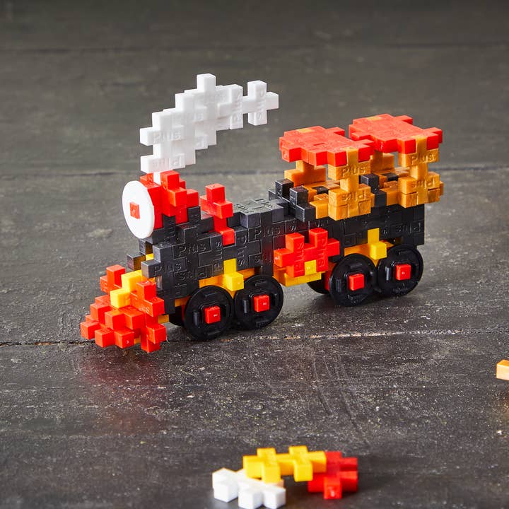 Plus-Plus USA - Wholesale Build-a-Toy - Kids - Tube - Train2