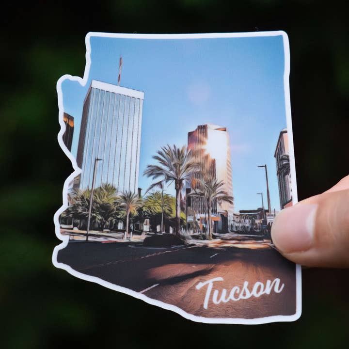 Tucson, AZ Sticker for wholesale by Little Comfy Goods