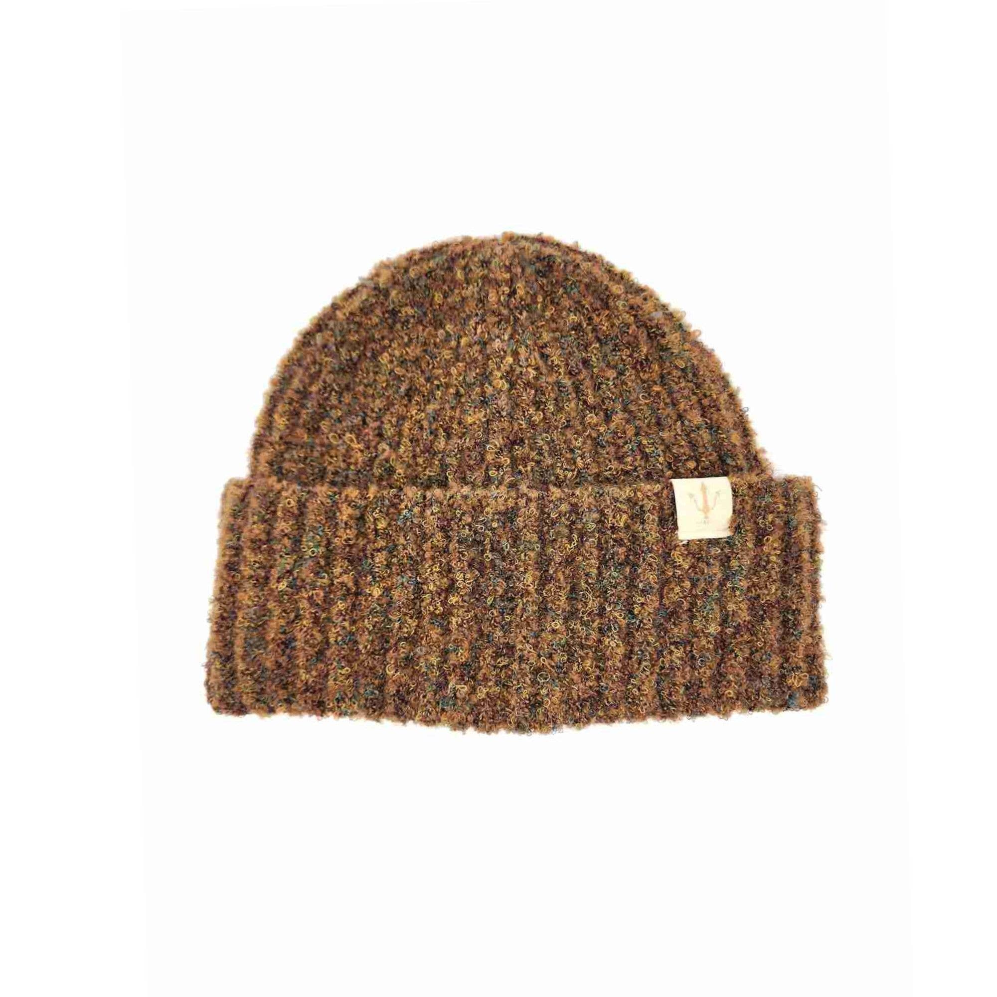 Hatzzi - Wholesale Beanie - Women's - Solid Color Boucle Cuffed Winter Beanie0