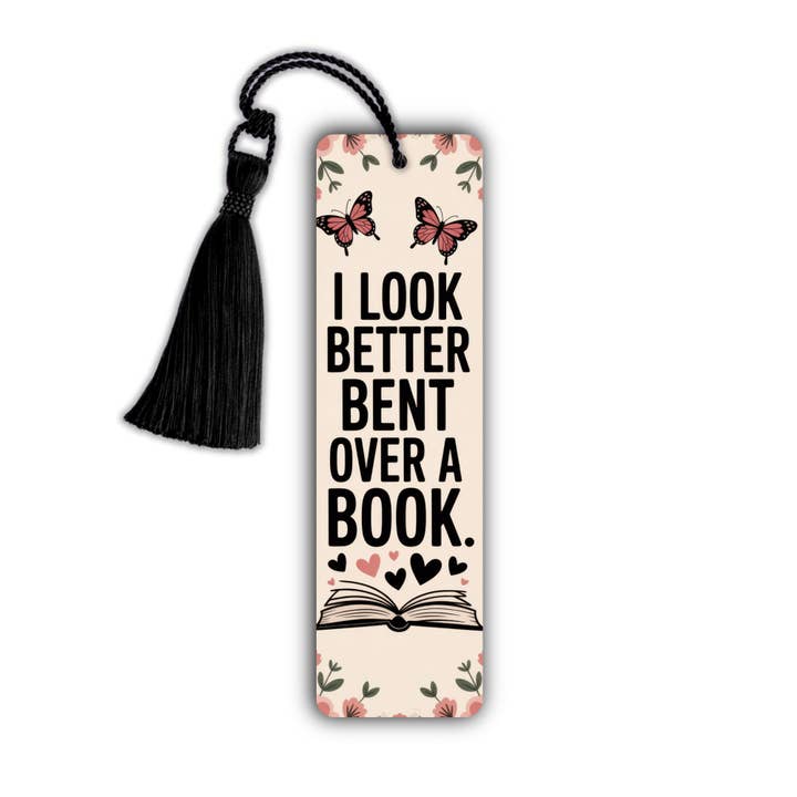 Bedre Over En Bog Aluminium Metal Bogmærke for engroshandel hos DaisyChainDesignCo