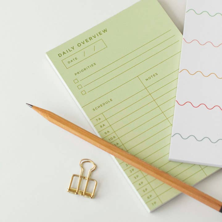 Line & Kind Paper Co. - Vendita all'ingrosso Bloc notes - Panoramica giornaliera Blocco note6