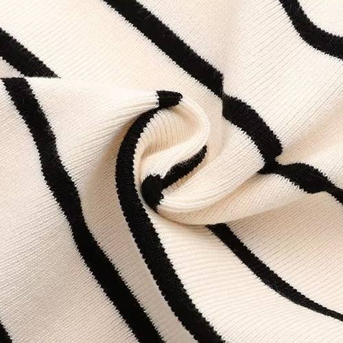 Rosa Clothing - Wholesale Sweater Vest - Women's - Y2K Sleeveless V-Neck Knitted Striped Vest6