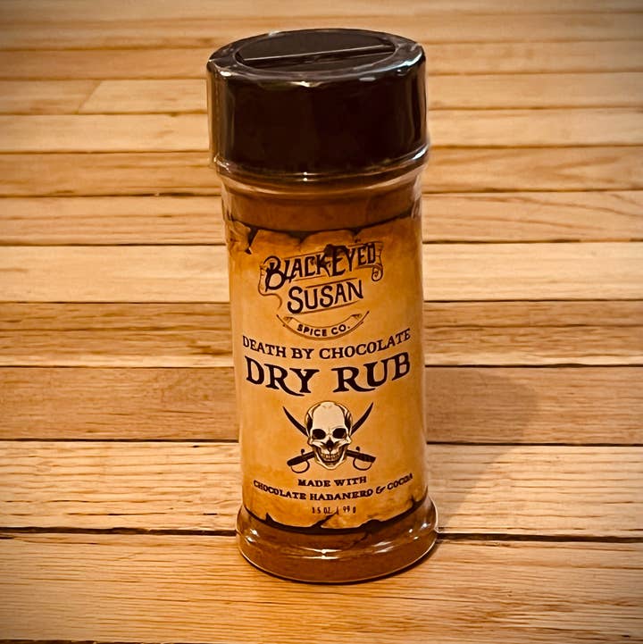 Black Eyed Susan Spice Company - Vente Marinades en poudre - Gommage sec Death by Chocolate