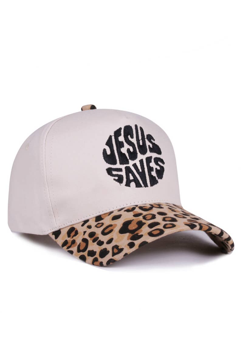 42POPS - Wholesale Baseball Cap - Women's - ,...1028 Jesus Saves Two Tone Canvas Cotton Cap SI-289885