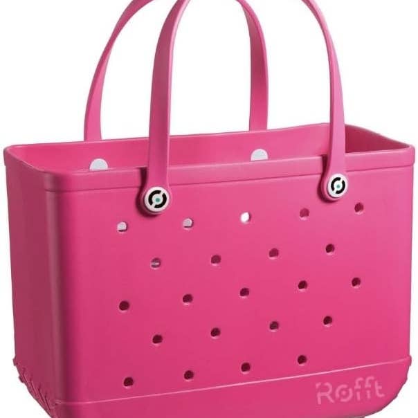 Bolsa de playa moderna y original, bolsa de goma XL, impermeable, lavable, a prueba de vuelcos, bolsa de mano para playa, barco, piscina para venta al por mayor de ROFFT USA LLC