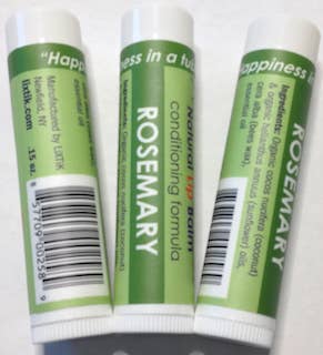 Ithaca Soap and Beeswax Lip Balm - Vendita all'ingrosso Burro di cacao - Balsamo per labbra alla cera d'api, confezione da 37