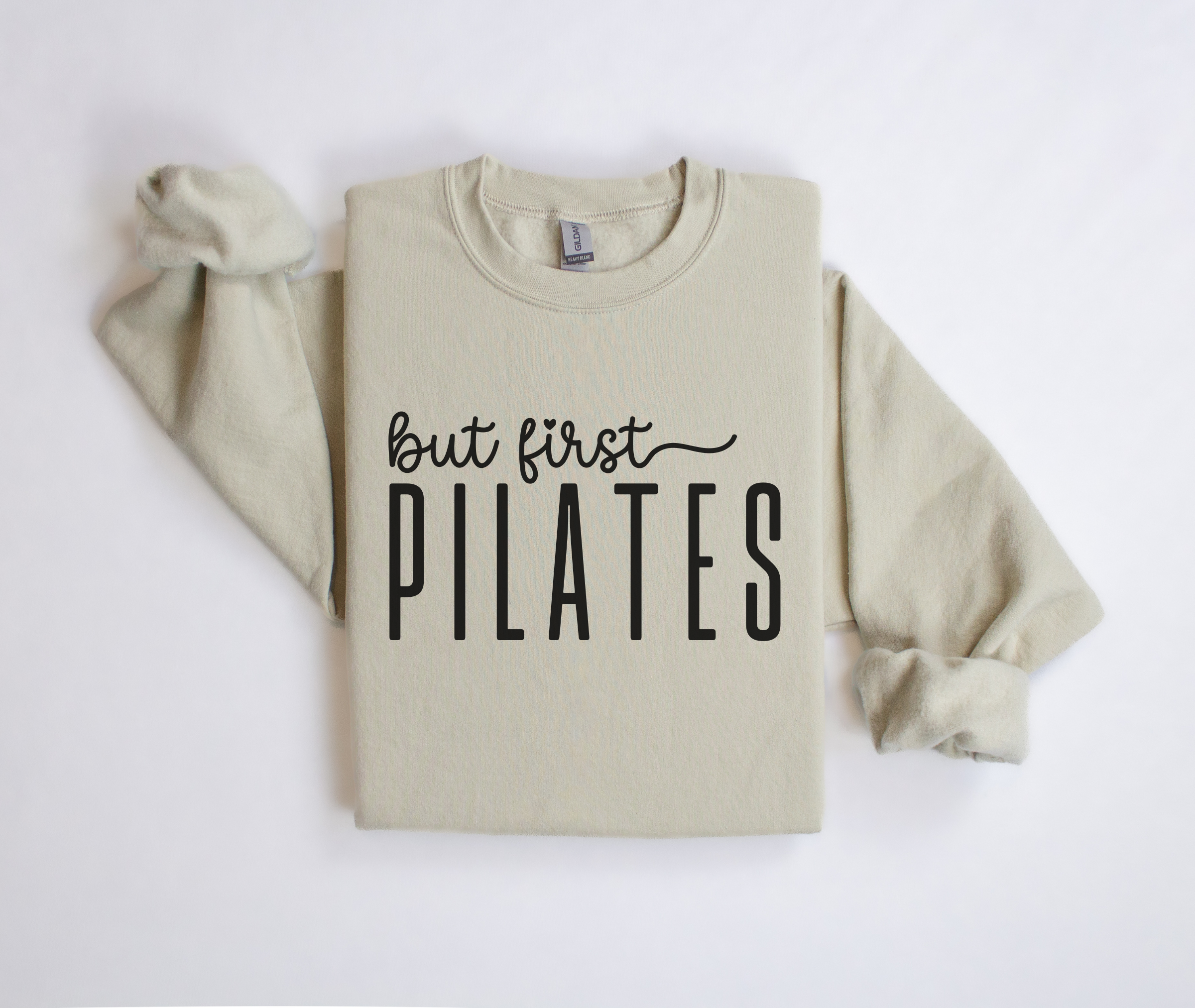 Stiles Tee Co. – wholesale Sweatshirt med tryck - Unisex – Pilates-tröja – Men först Pilates – Träningskläder5