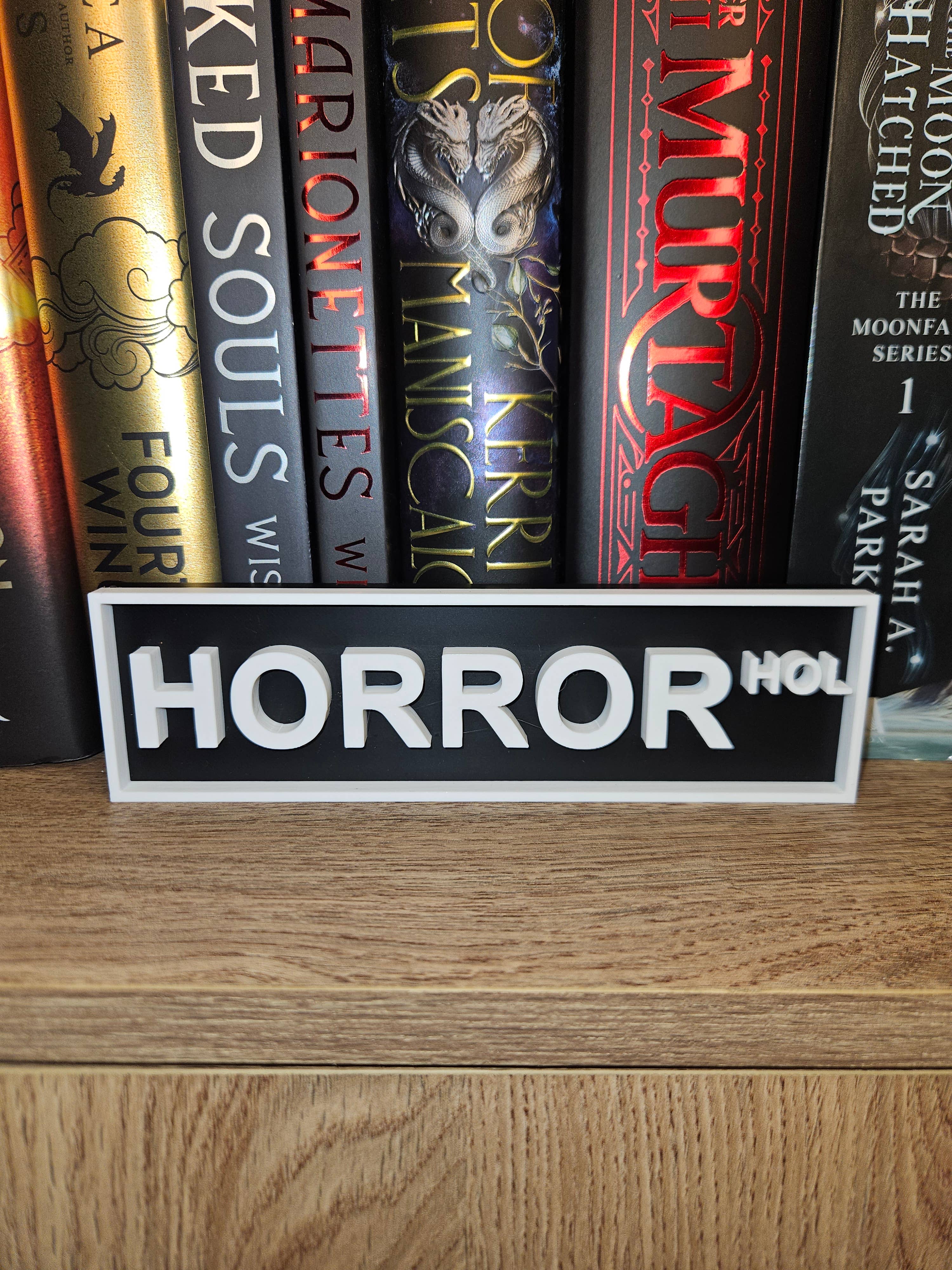 BNC CREATIONS - Wholesale Sign - Library Street Signs-Book Genre Street Signs1