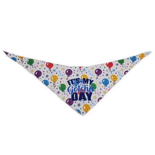Barker's Bowtique - Wholesale Pet Bandana - Dog - It's My Gotcha Day Dog Bandana - single sided