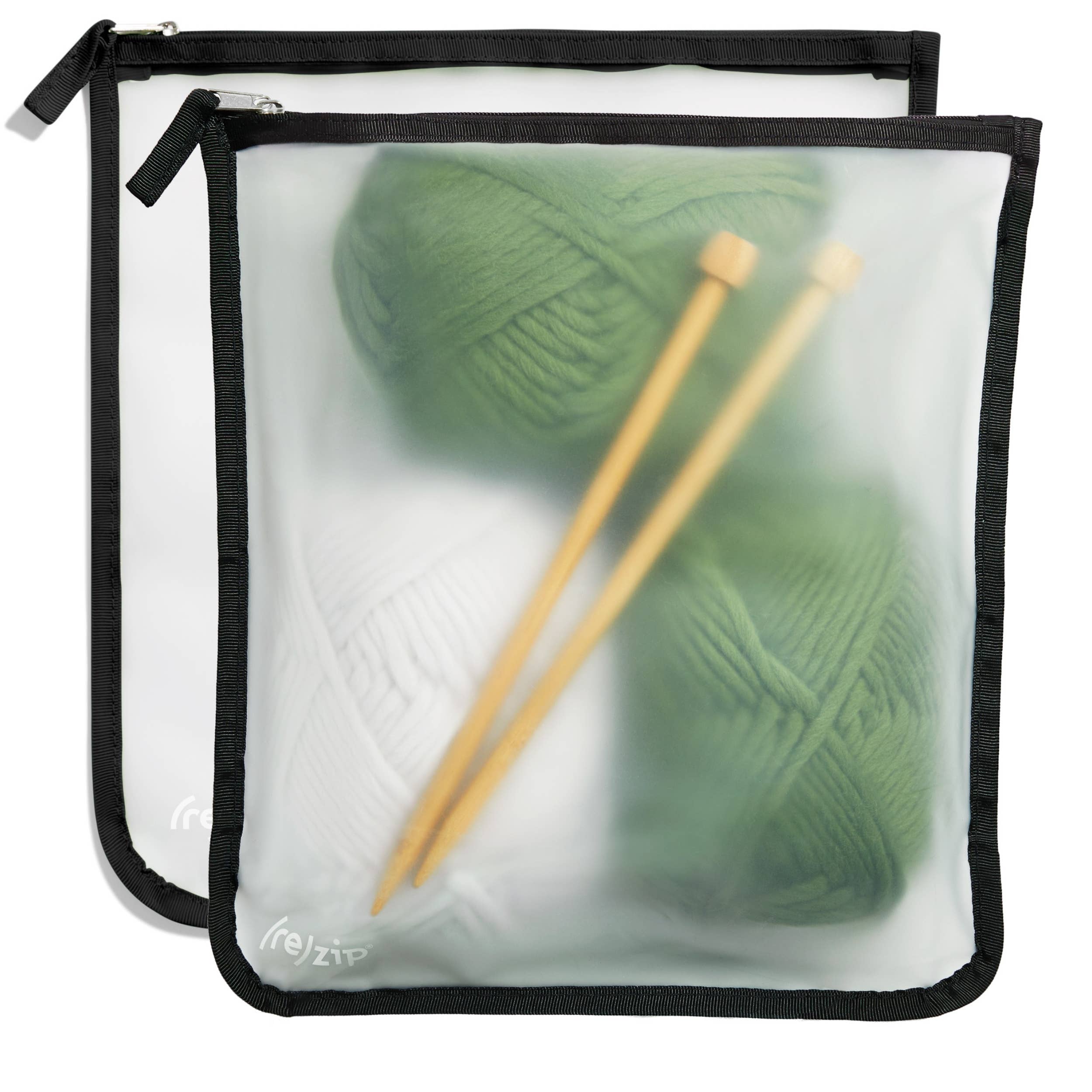 Rezip Co. - Vente Sachet de conservation/film alimentaire - Sacs de rangement réutilisables à fermeture éclair - Grands - Lot de 20