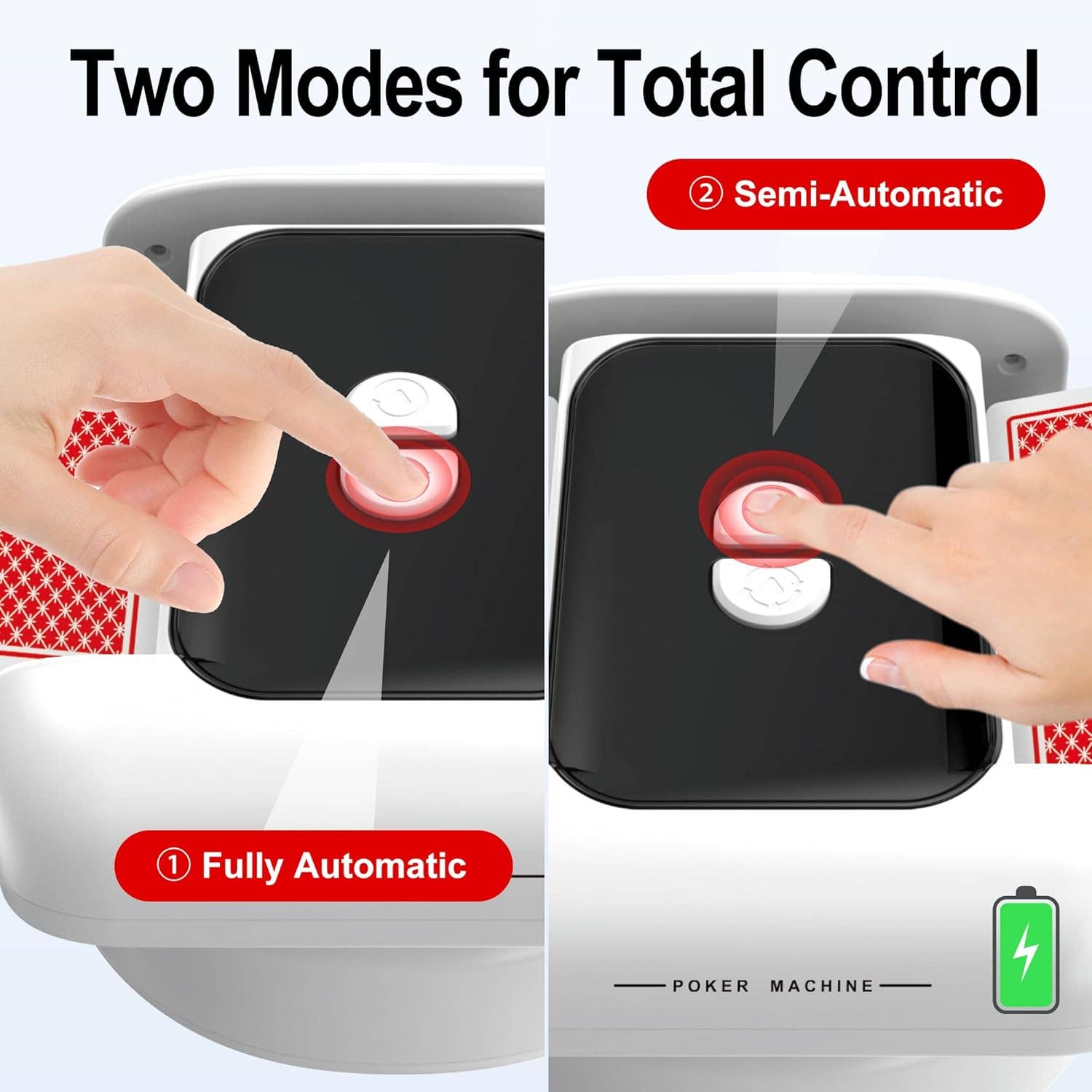 VIGOR - Wholesale Playing Cards - Automatic One Press AUTO & Manual Mode Card Shuffler Machine1