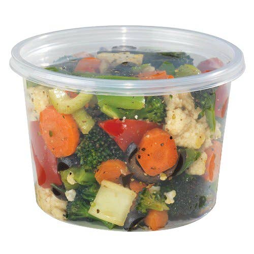 Shop The King - Wholesale Food Storage Container - Homefresh Plastic Rnd 16 oz Single Case0