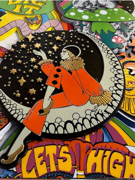 Íman de Borracha Pierrot Clown por atacado de Astral Weekend