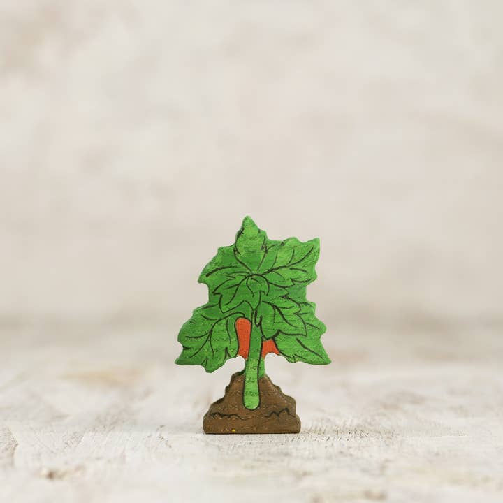 Wooden Caterpillar Toys - Wholesale Figurine Toy - Kids - Handcrafted Wooden Tomato Toy - Garden Collection1