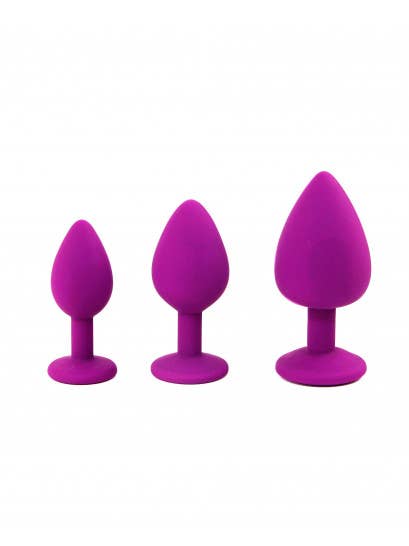 Libid Toys - Wholesale Seksspeeltje - Candy Lust Anale Training Kit Paars1