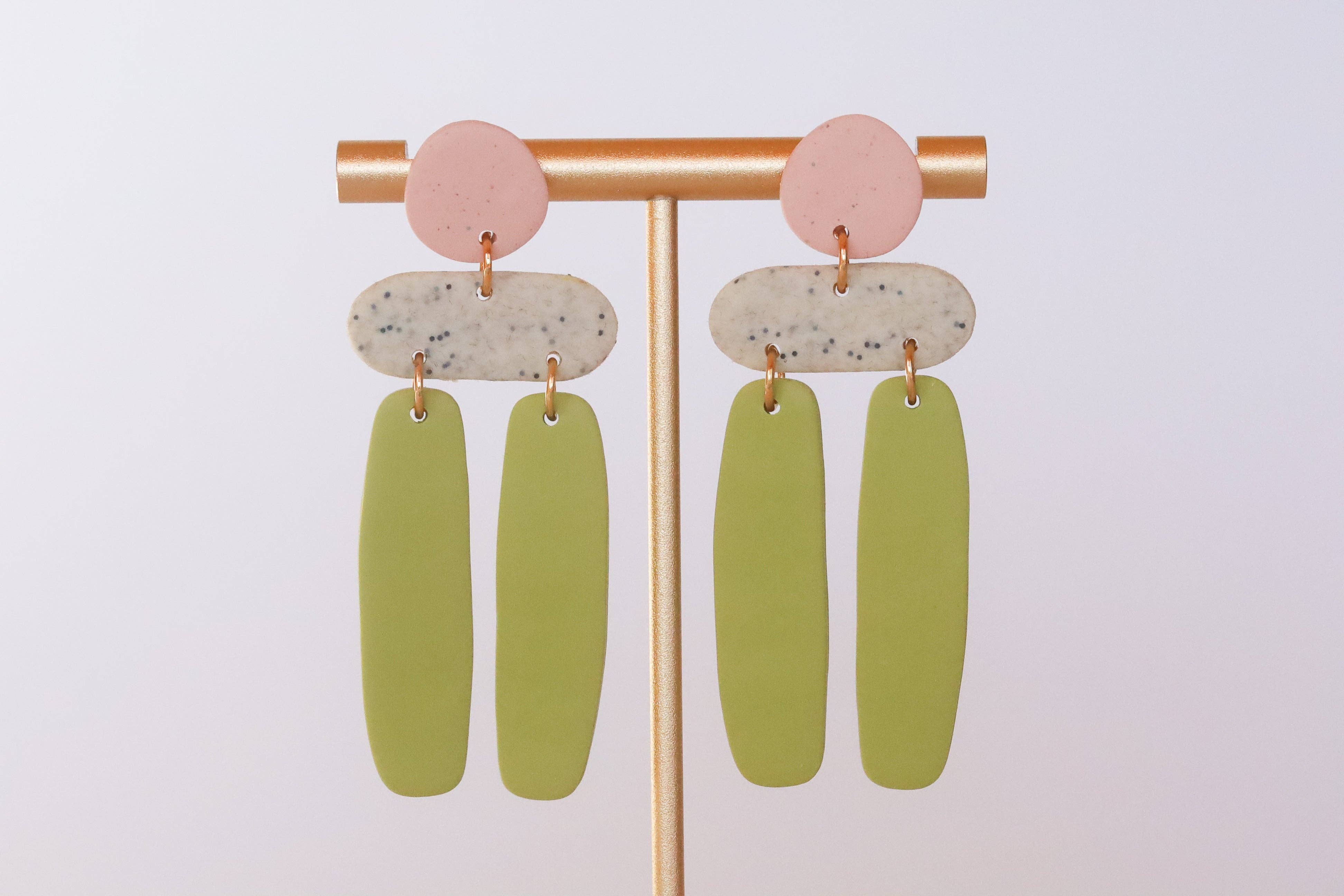 Rainbow's Clay - Wholesale Dangle Earrings - Spring Statement2