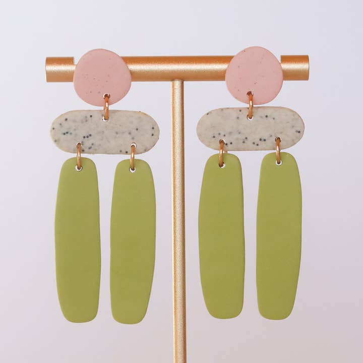 Rainbow's Clay - Wholesale Dangle Earrings - Spring Statement2