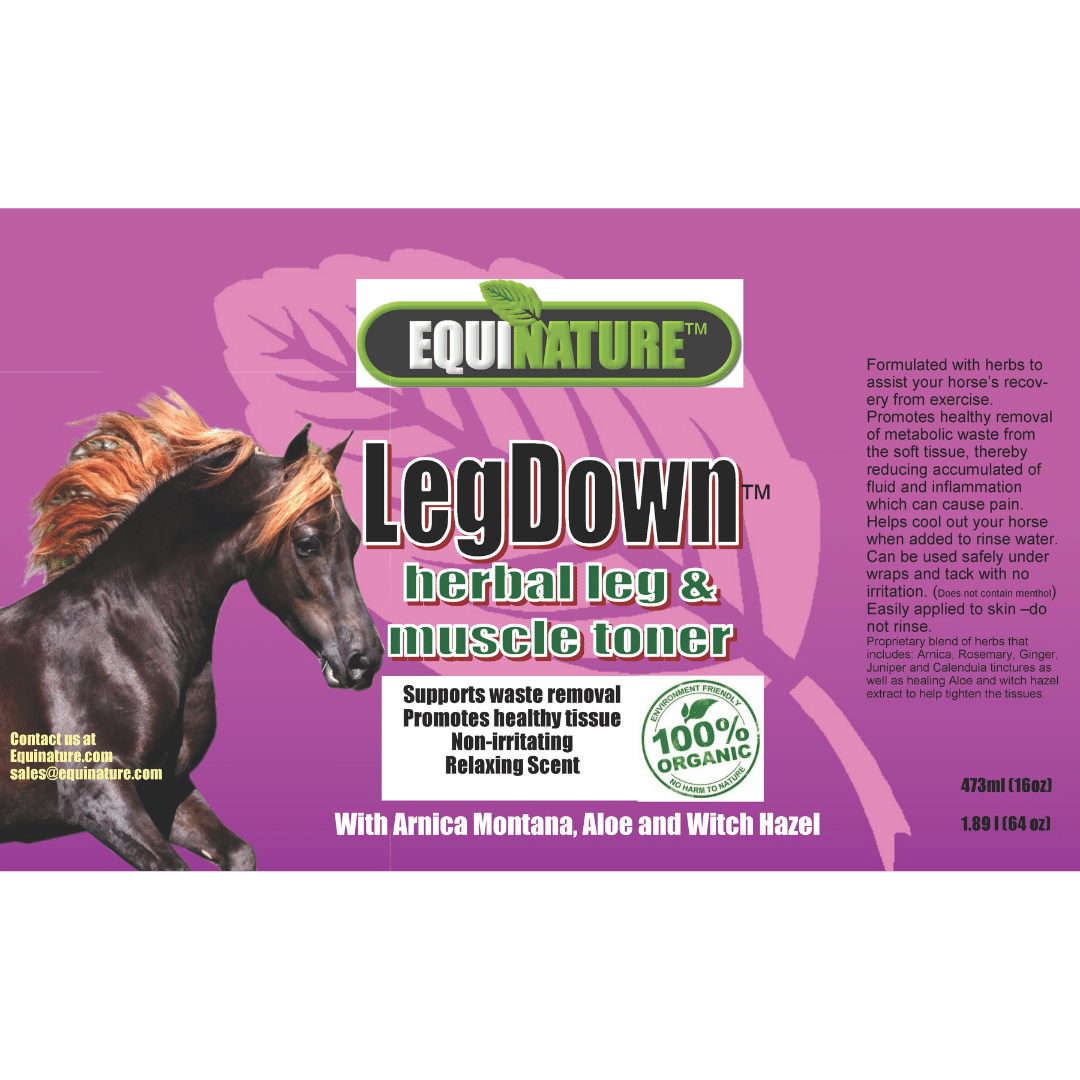 EQUINATURE - Venta al por mayor Acondicionador para caballos - Linimento LegDown - Venta al por mayor1