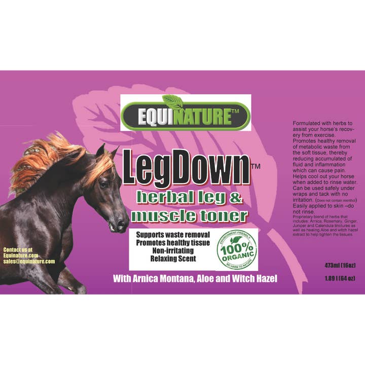 EQUINATURE - Wholesale Horse Conditioner/Grooming Aid - LegDown Liniment-Wholesale1