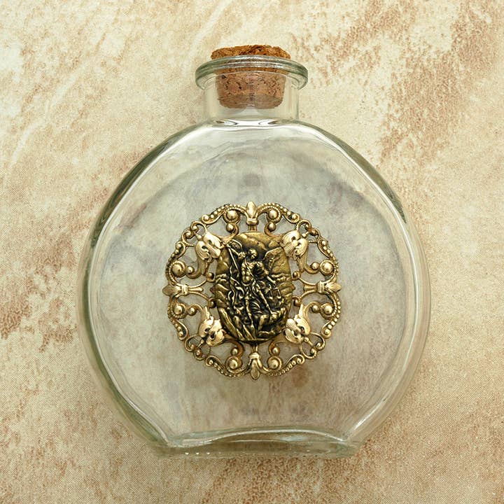 Contreras Designs - Vendita all'ingrosso Borracce - VHWB6 - Bottiglia Vintage di Acqua Santa0