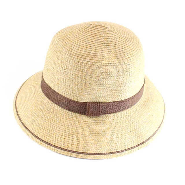 Pretty Persuasions - Wholesale Straw Hat - Women's - H23020 Brighton Sun Hat