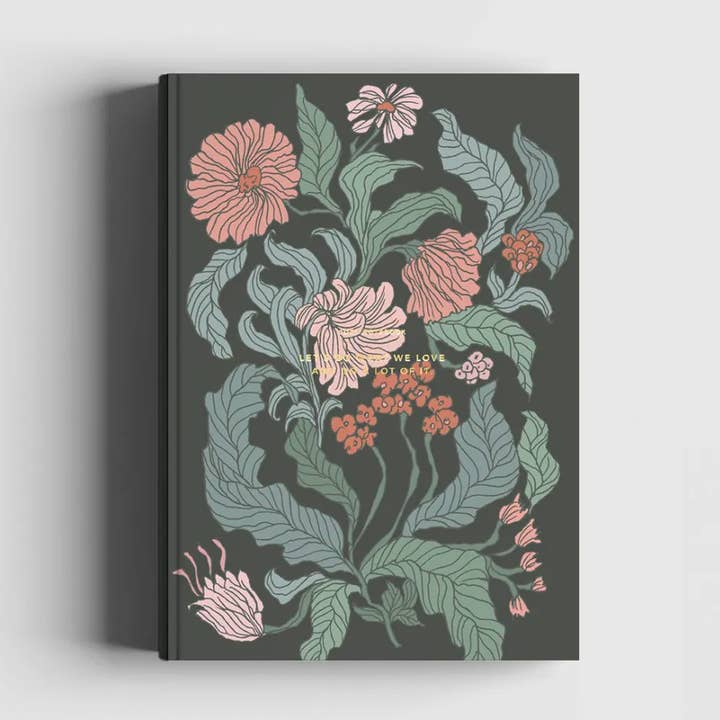 Cozy Publishing - Wholesale Notebook - Floral - Desert Rose0