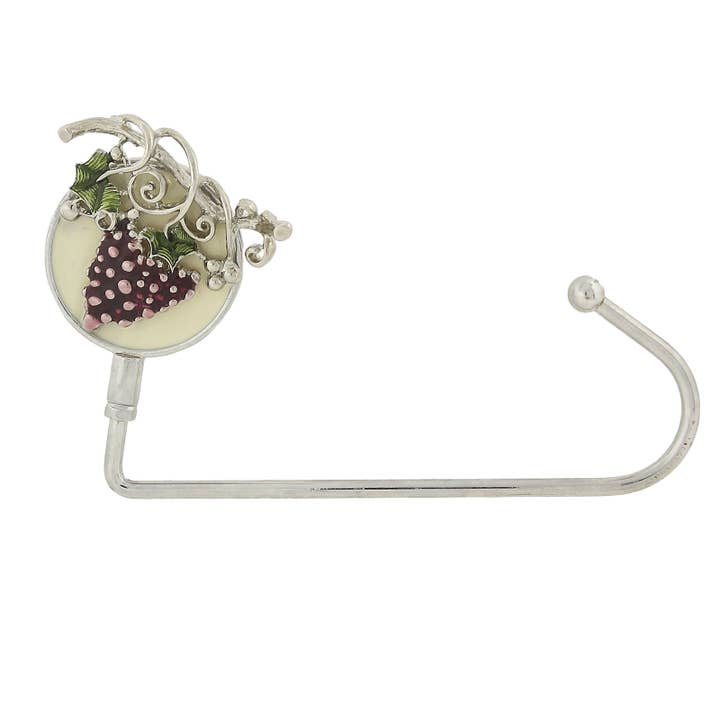 1928 Jewelry Purple Grapes On Vine Purse Holder for wholesale by 1928 Jewelry