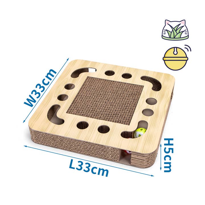 Nobleza - Wholesale Pet Scratcher - Cat - Nobleza - 2in1 Scratching Board - Scratching Cardboard1