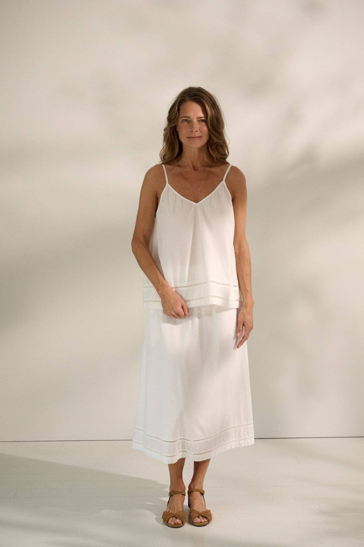 white sunshine top poplin for wholesale on Faire5