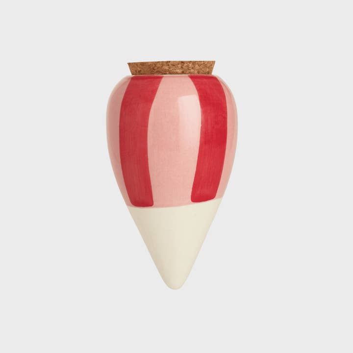 Olla - Rayada rosa y roja para venta al por mayor de Pepin